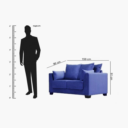 Sanford Velvet Sofa
