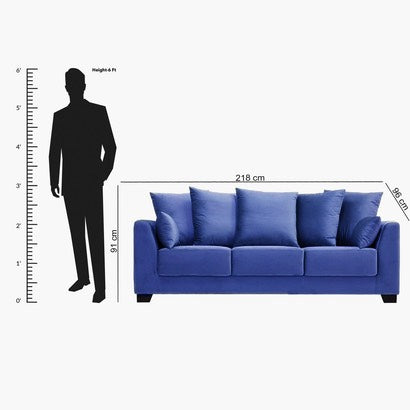Sanford Velvet Sofa