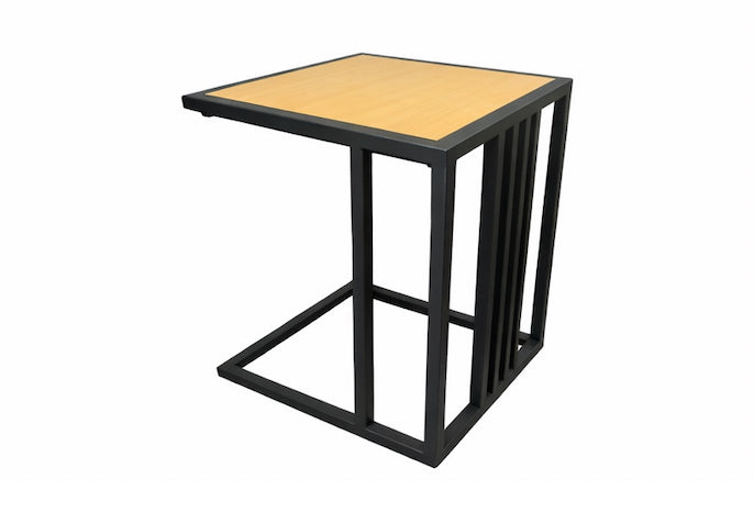 طاولة جانبية  الحدید حراري الرملي