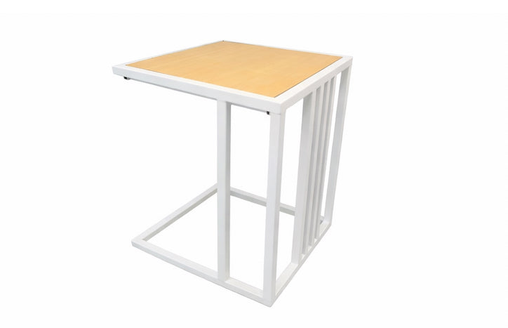 طاولة جانبية  الحدید حراري الرملي