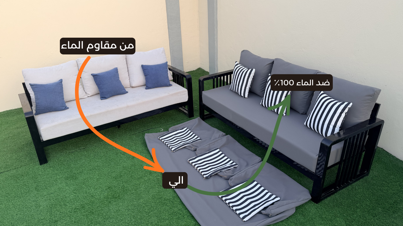 لبسة جلسات خارجية ضد الماء 100٪