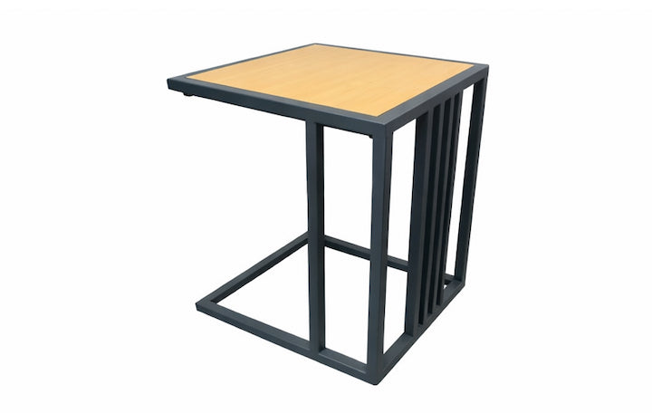 طاولة جانبية  الحدید حراري الرملي