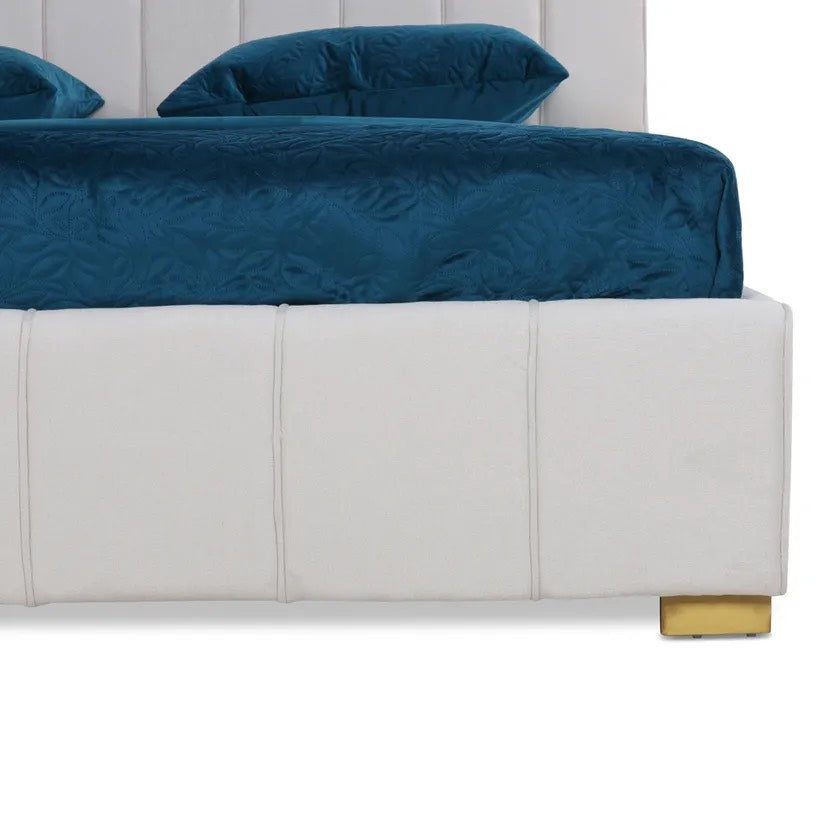 BAK Royalton Bed, Beige & Gold