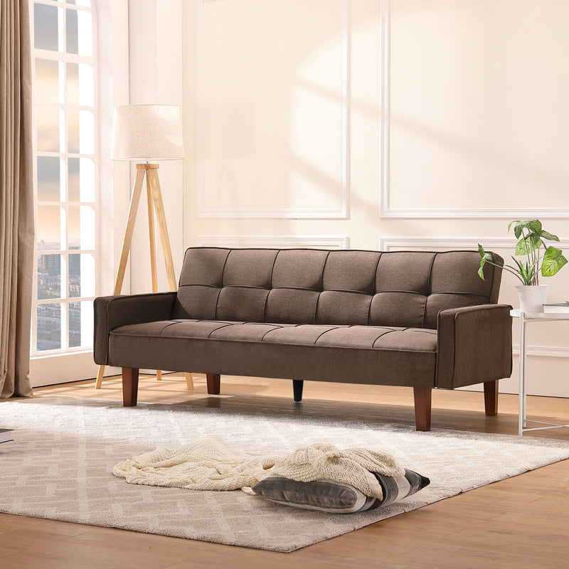 New Arrival Factory Gray Sofa Bed in Living Room Multi-function Leisure Sleeper Couch