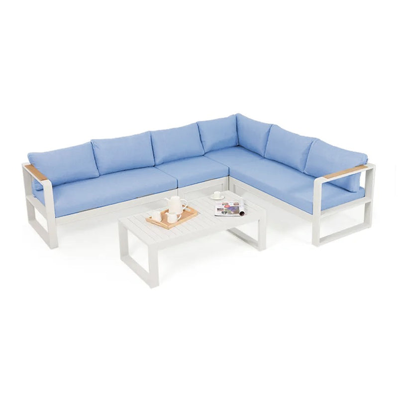 Outdoor Sofa Set with Coffee Table